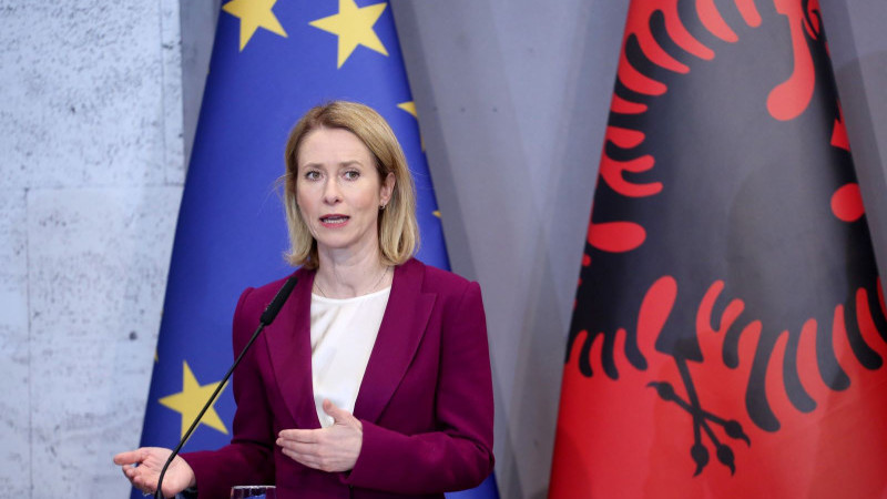 Kallas: Kosova ve Sırbistan, ilişkilerini normalleştirmeden AB'ye ilerleyemez