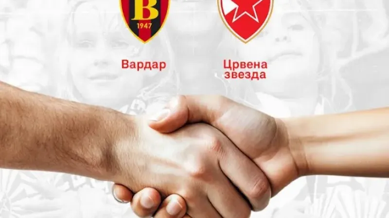 Üsküp’te dayanışma ruhu: Vardar-Kızılyıldız yardım maçı