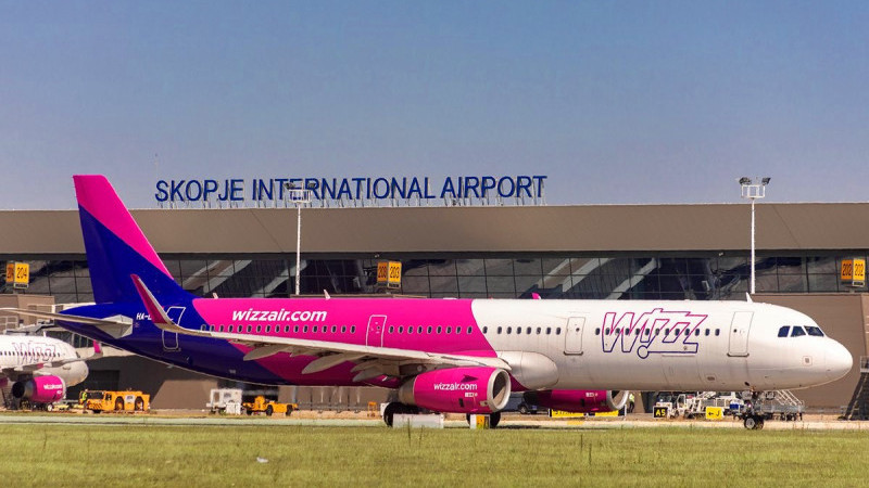 Wizz Air'den Üsküp'e yeni rotalar: Lyon ve Barselona uçuşları başlıyor