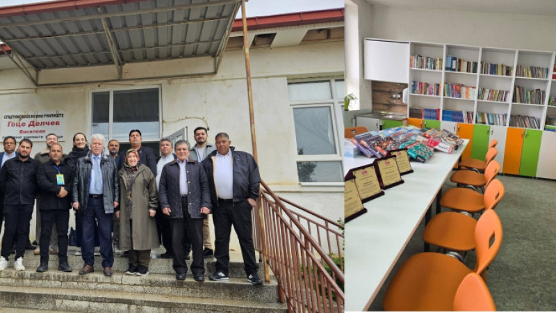 Angeltsi’de eğitimde yeni bir adım: Çocuk kütüphanesi hizmete girdi
