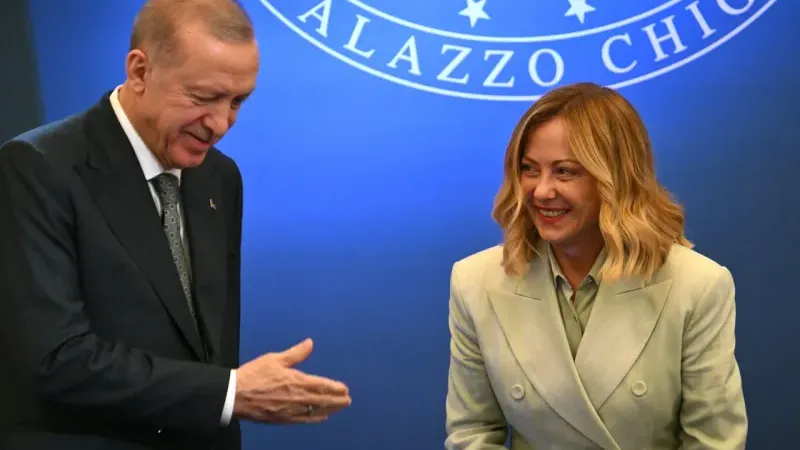 Erdoğan ve Meloni Roma’da buluştu: Türkiye-İtalya ortak zirvesi gerçekleşti