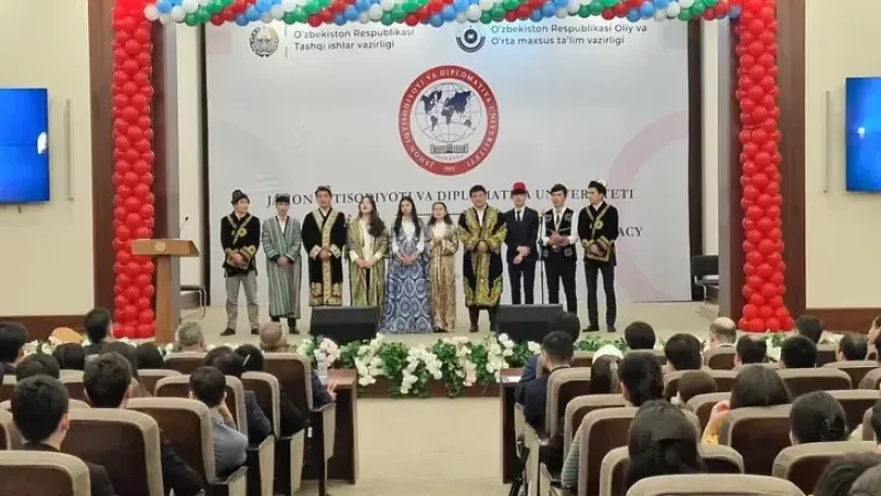 Özbekistan'da Türk Dili Bayramı kutlandı