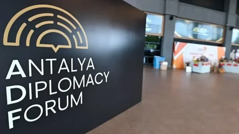Bakan Mucunski, 4. Antalya Diplomasi Forumu’na katılıyor