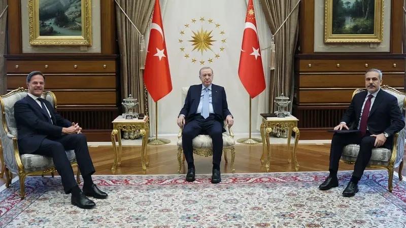 Cumhurbaşkanı Erdoğan, NATO Genel Sekreteri Mark Rutte ile Ankara’da görüştü