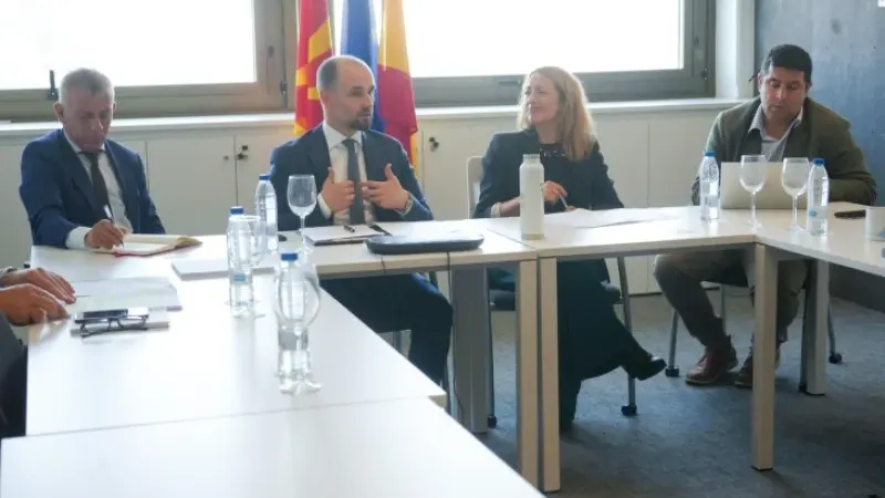 Bakan Murtezani, Madrid'de Avrupa Fonları işbirliğini görüştü