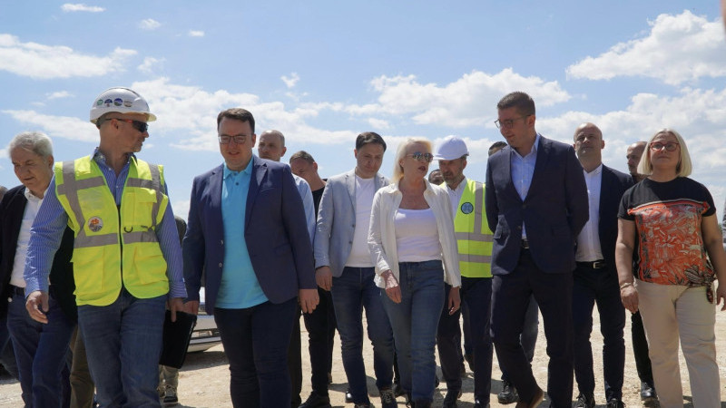 Kalkandelen-Gostivar otoyolunun inşasına başlandı: 90 milyon avroluk proje iki yılda tamamlanacak