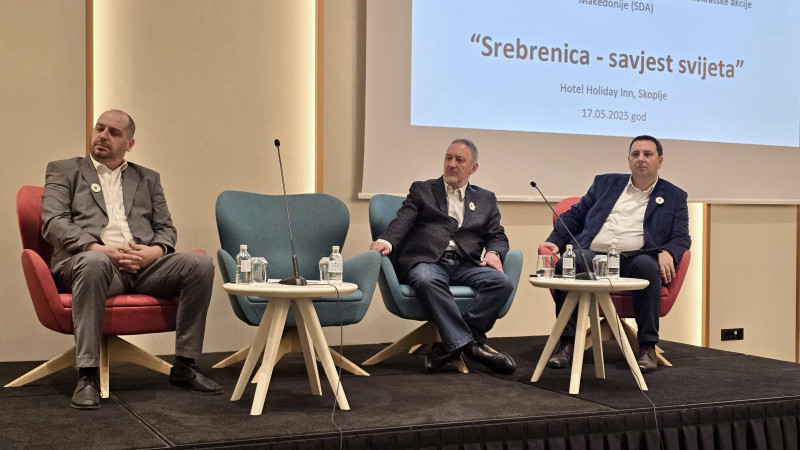 Üsküp'te “Srebrenica – dünyanın vicdanı”uluslararası konferansı düzenlendi