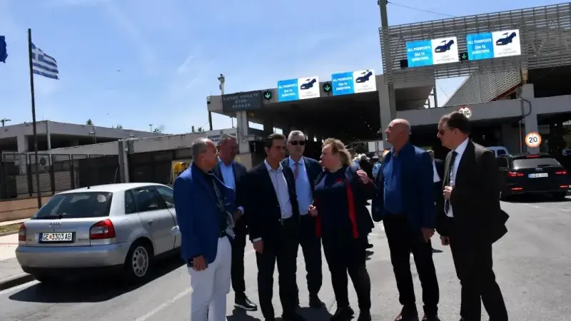 Yunanistan, Evzoni Sınır Kapısı'nı modernize ediyor