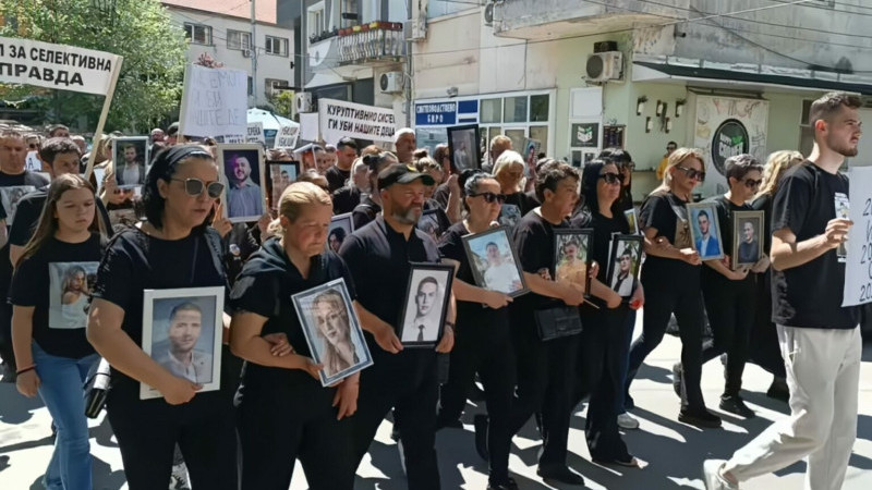 Koçana’da “Meleklerin için yürüyüş” altıncı kez düzenlendi: Hayatını kaybeden gençler unutulmuyor