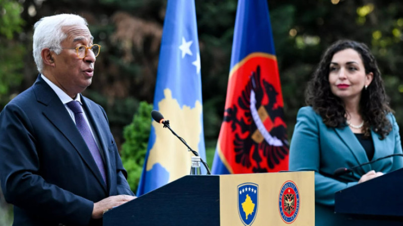 AB Konseyi Başkanı Costa, Batı Balkanlar turunda Kosova'yı AB taahhütlerini yerine getirmeye çağırdı