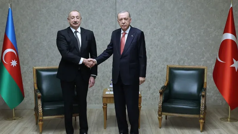 Türkiye Cumhurbaşkanı Erdoğan, Azerbaycan Cumhurbaşkanı Aliyev ile görüştü