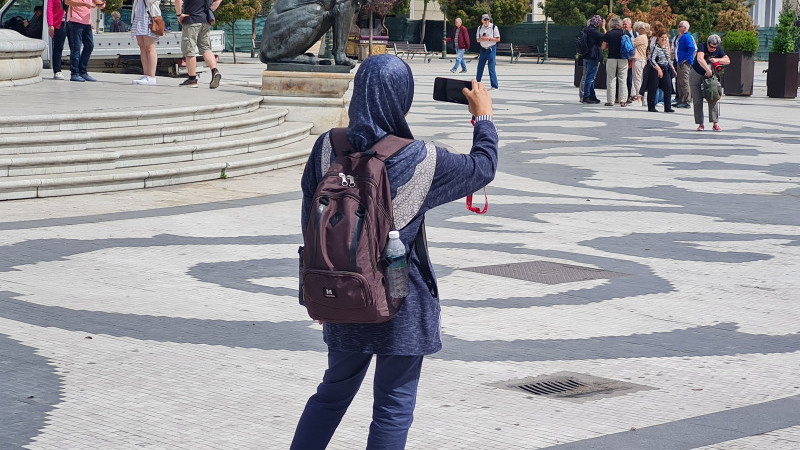 Şu ana kadar Kuzey Makedonya'ya % 21 daha fazla turist geldi