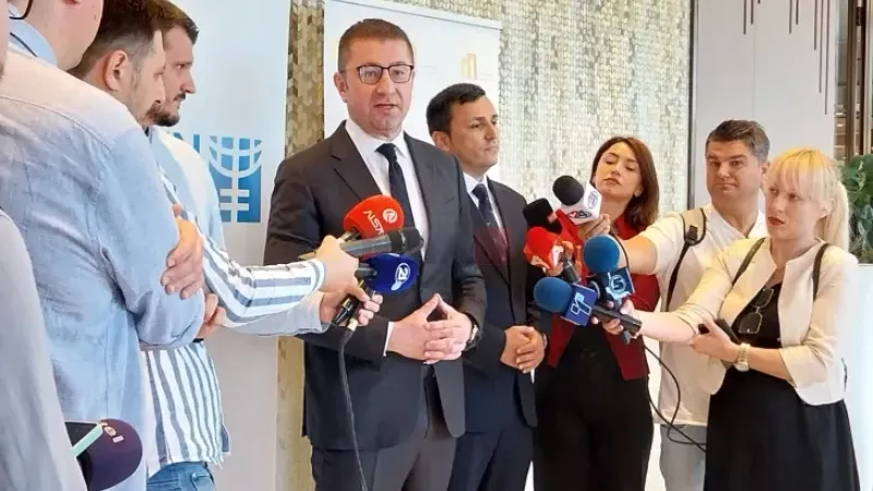 Mickoski: “VMRO-DPMNE, diasporaya oy hakkı tanıyan tek seçim birimi önerisini destekleyecek”