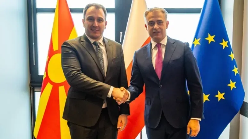 Dijital Dönüşüm Bakanı Andonovski, Polonya'da siber güvenlik ve dijitalleşmeyi görüştü