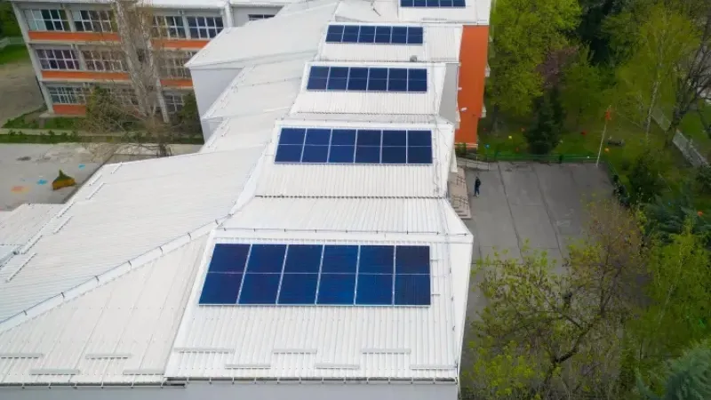 Okullara güneş enerjisi yatırımı