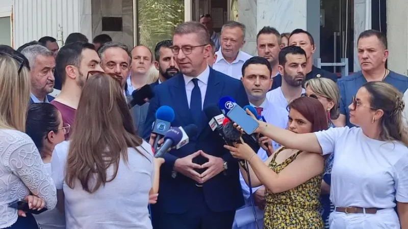 Başbakan Mickoski'den Adil Temsil Yasası ile ilgili açıklama: 
