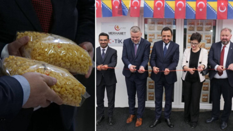 TİKA Bosna Hersek'te makarna üretim tesisi ve meyve sebze işleme tesisi kurdu
