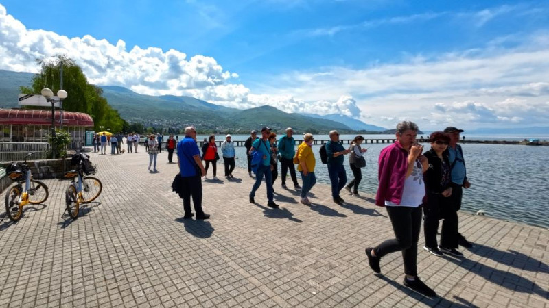 Nisan ayında Ohri'yi çoğunluğu Türkiye'den olmak üzere 19 bin 936 yabancı turist ziyaret etti