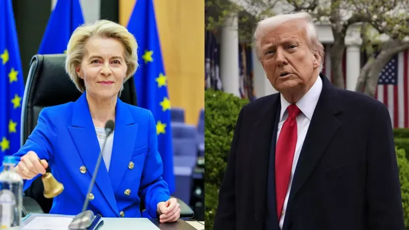 Von der Leyen ve Trump İskoçya’da kritik gümrük görüşmesinde buluşuyor