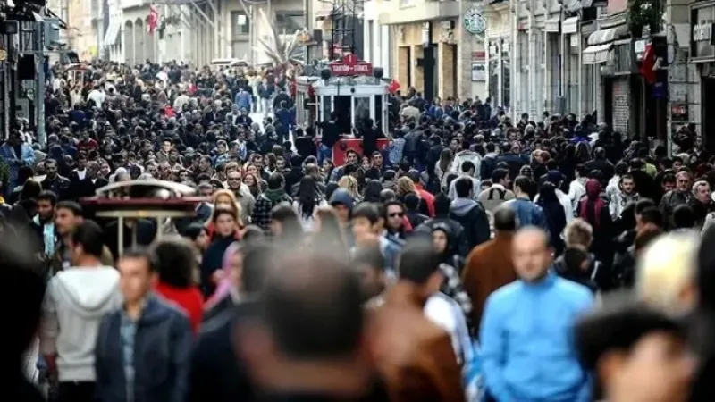 Türkiye, 85 milyon 664 bin 944 kişilik nüfusuyla 194 ülke arasında 18'inci sırada yer alıyor