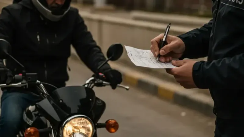 İçişleri Bakanlığı'ndan sıkı denetim: Sadece 6 saatte tam 429 motosiklet sürücüsüne yaptırım