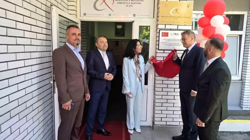 TİKA'dan Sırbistan'a Zihinsel Engelli Bakım Merkezi için donanım desteği