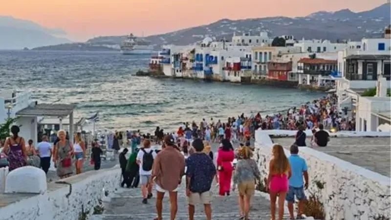 Yunan İstatistik Kurumu açıkladı: 2024'te ne kadar Türk turist geldi?
