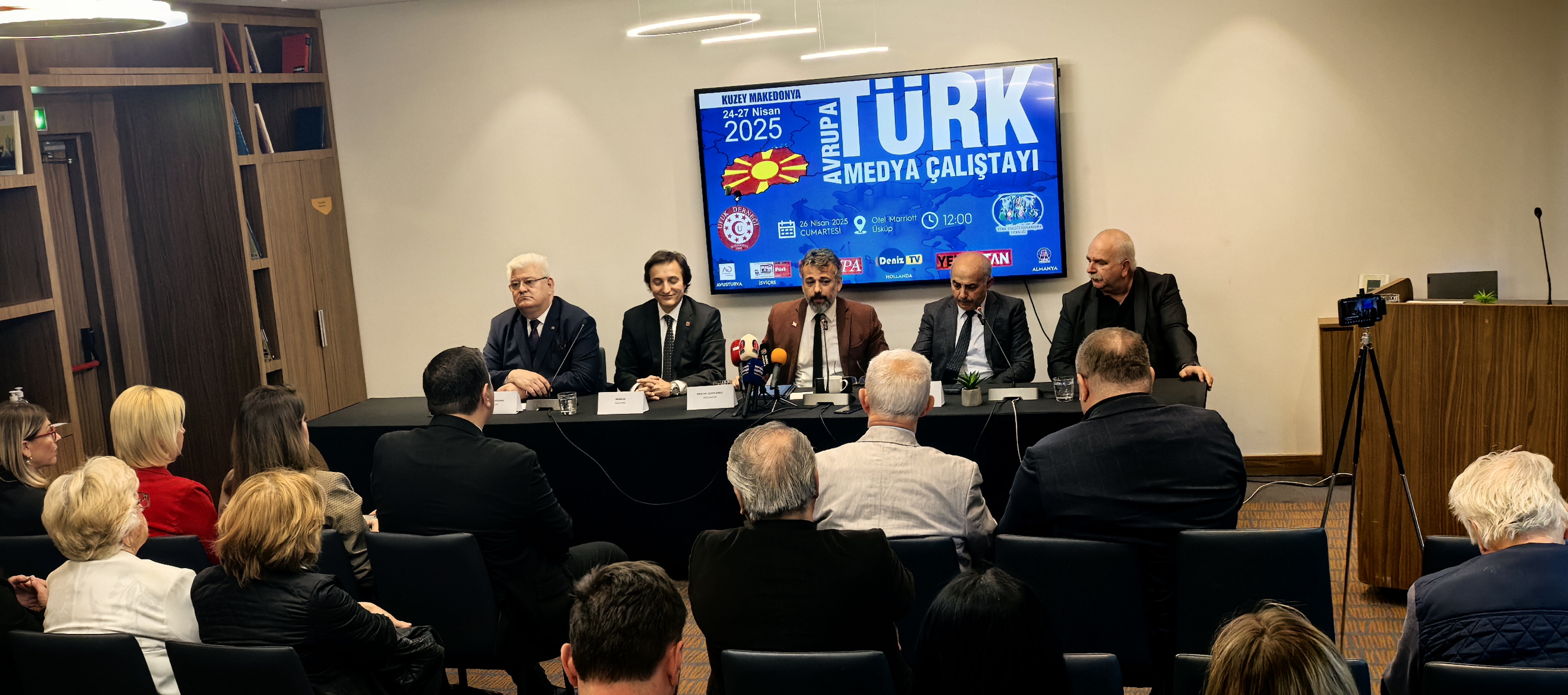 Avrupa Türk Medya Çalıştayı Üsküp’te gerçekleşti